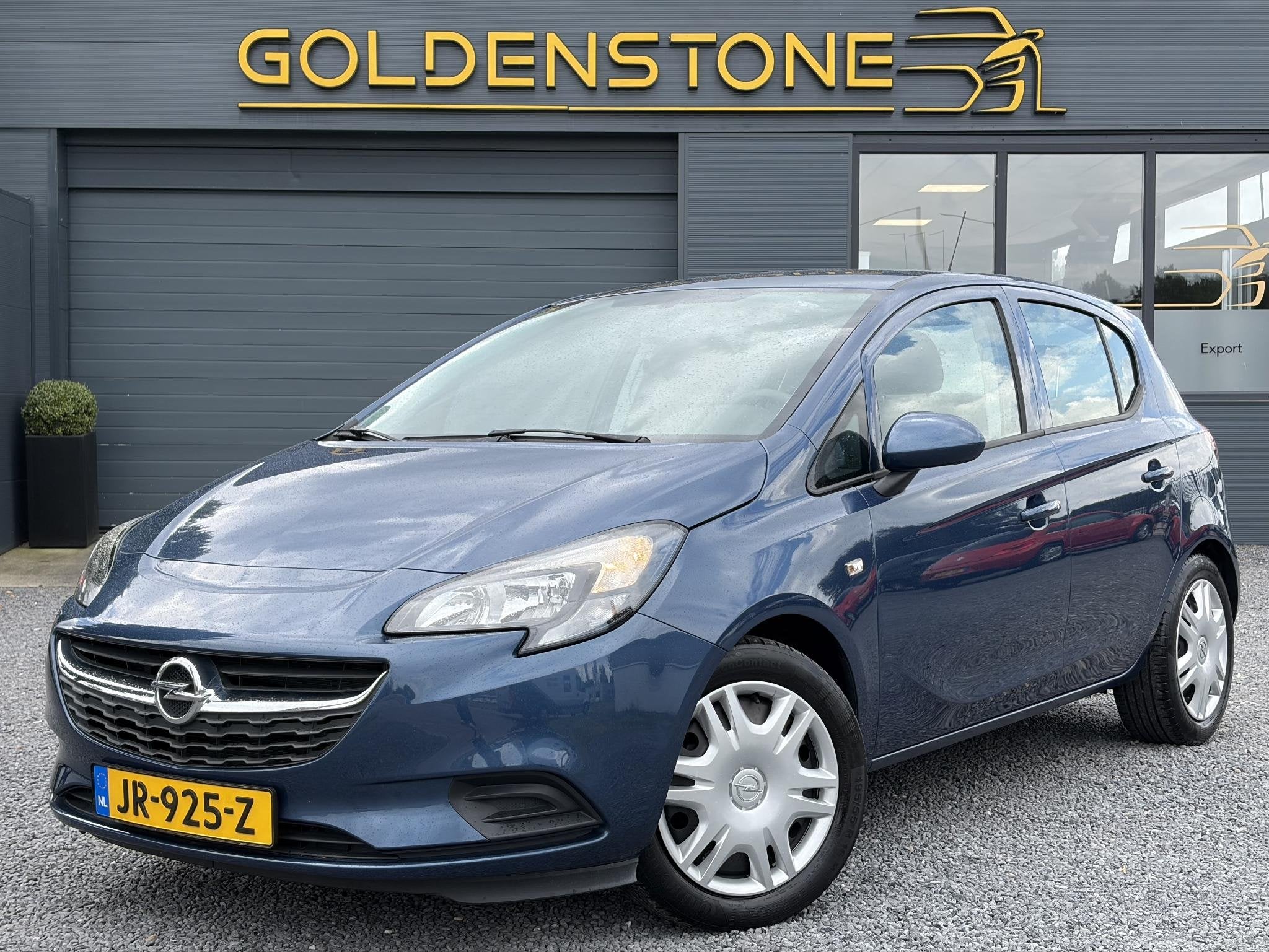 Opel Corsa 1.4 Edition 2e Eigenaar l Trekhaak l 5 Deurs l N., Voorwielaandrijving, Gebruikt, 4 cilinders, Blauw