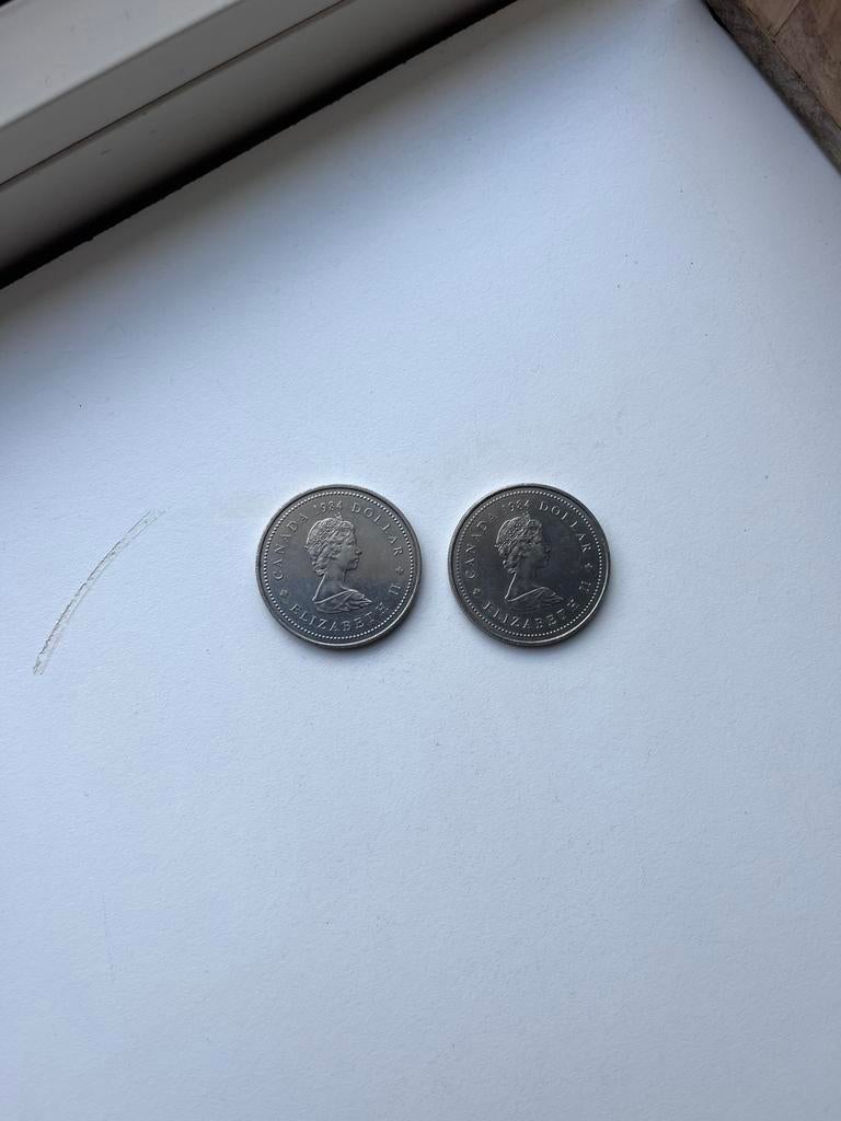 Dollar Canada 1984, Ophalen of Verzenden, Buitenland, Munten