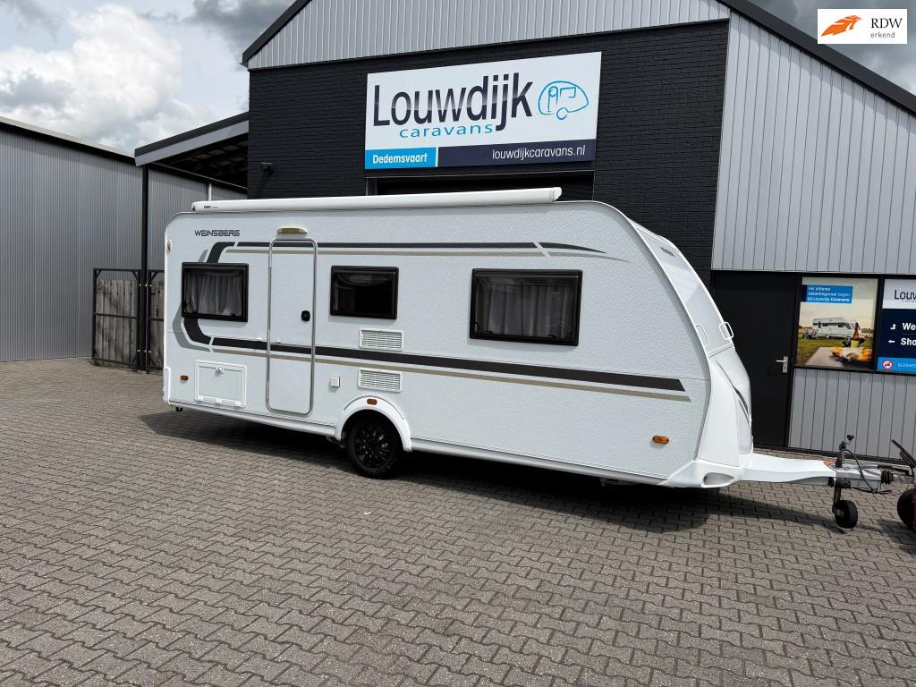 WEINSBERG CaraOne 500 XD ’20 (Queensbed, Full option), Overige merken, Rondzit, Vast bed, 7 tot 8 meter