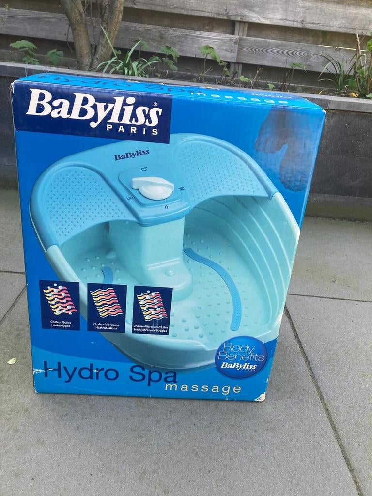 BaByliss Hydro Spa massage voetbad, Ophalen, Zo goed als nieuw, Hand- en Voetverzorging
