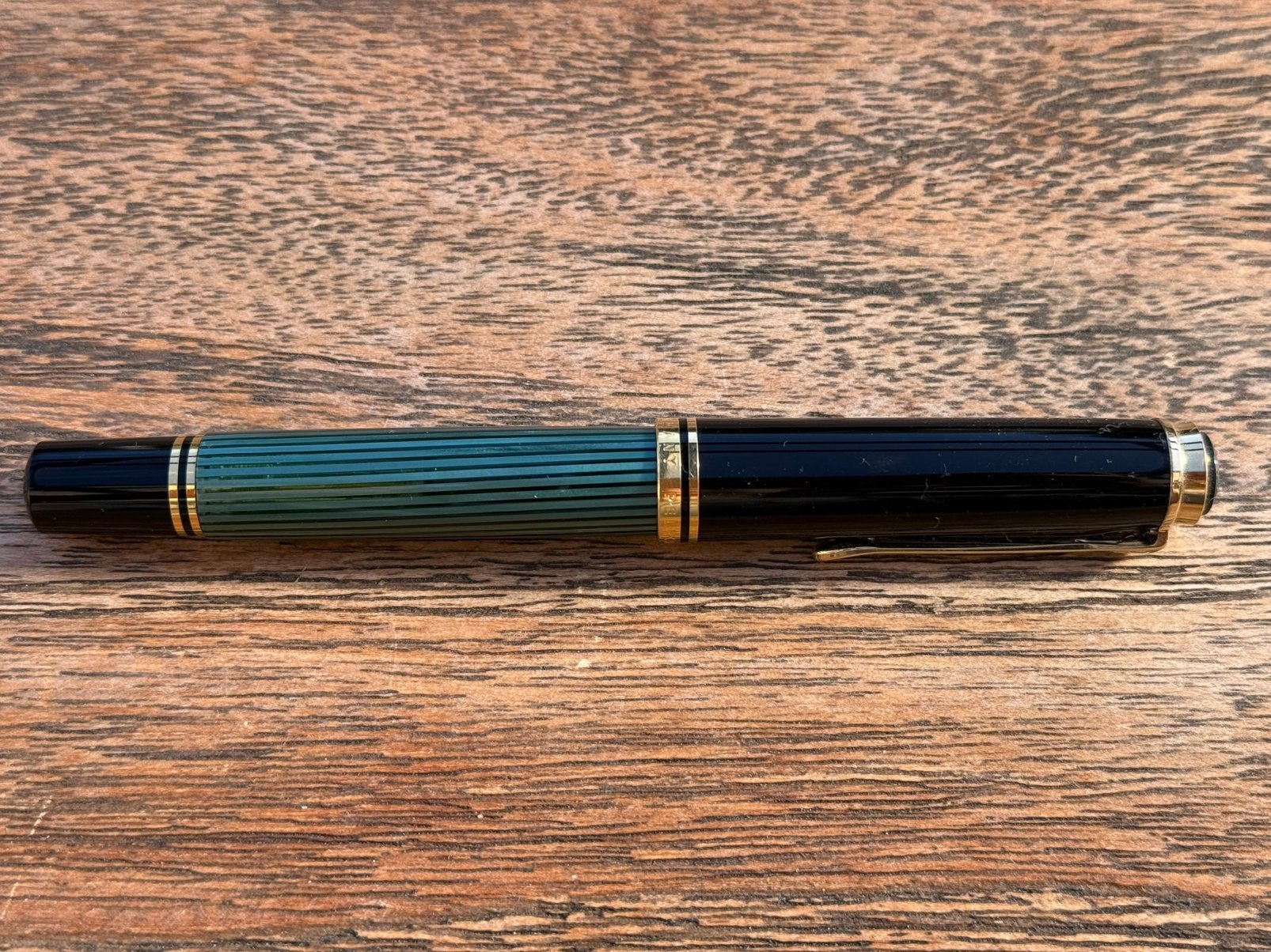 Pelikan Souverän M800 F, Verzamelen, Ophalen, Zo goed als nieuw, Vulpen, Overige merken