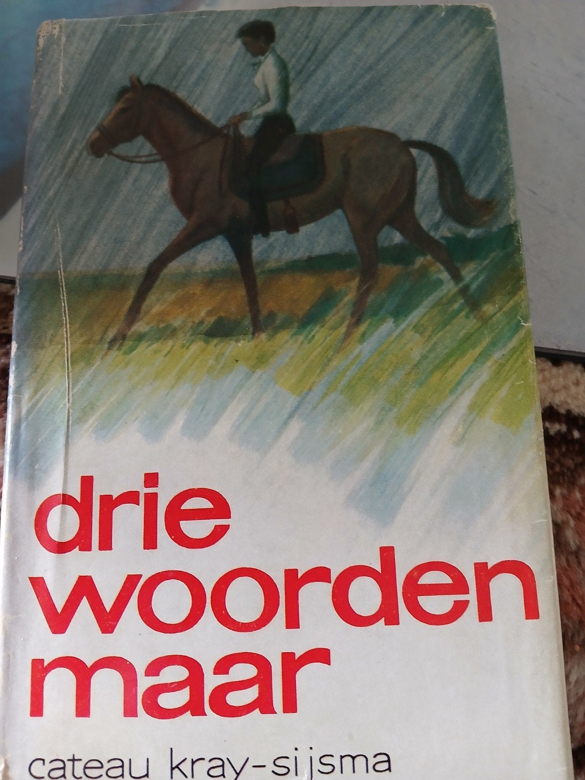 drie woorden maar.  cateau Kray Sijsma, Boeken, Ophalen, Gelezen