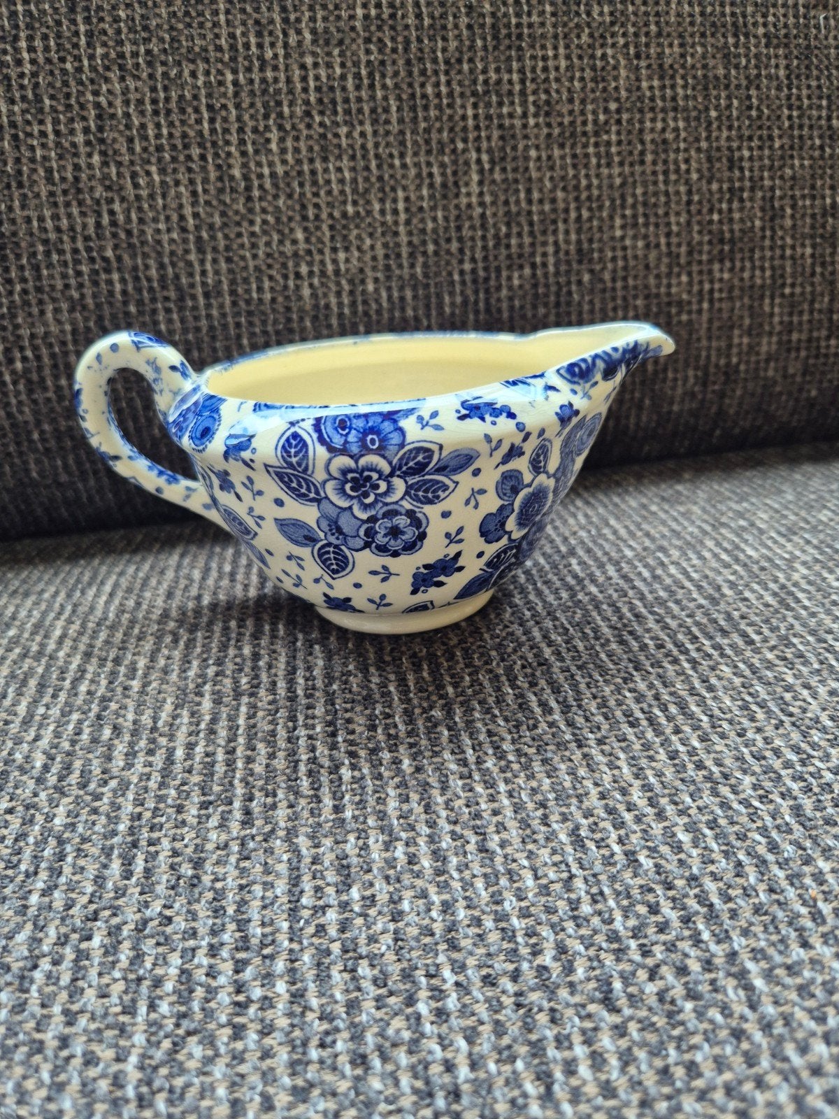 Melkkannetje Societe Ceramique Maastricht Beatrix blauw, Ophalen of Verzenden