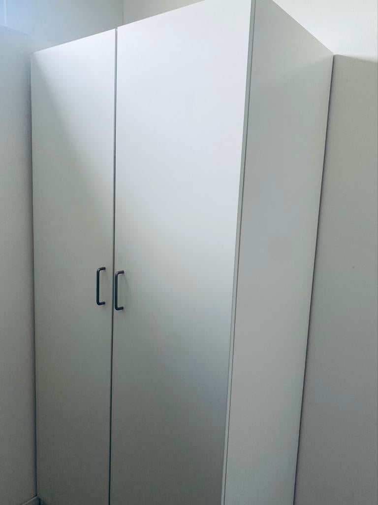 IKEA Pax kast - Wit, gedemonteerd op te halen, Ophalen, Overige materialen, Gebruikt, 200 cm of meer