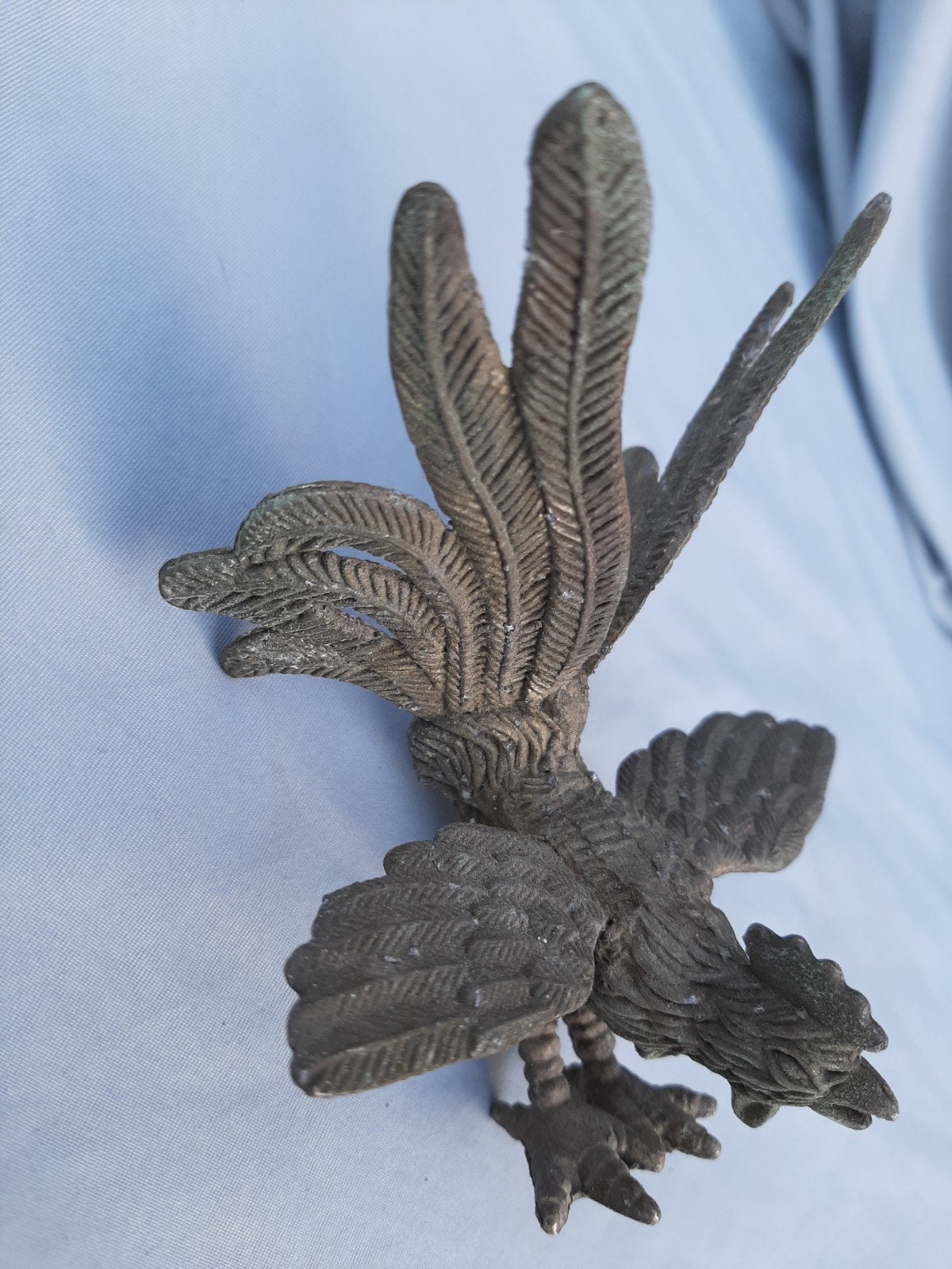 metalen vogel beeldje, Ophalen of Verzenden, Dier