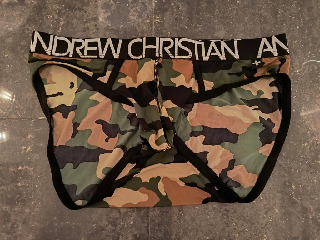 Andrew Christian Leger Groene Legerprint Heren Slip Ondergoe, Verzenden, Groen, Andrew Christian, Slip