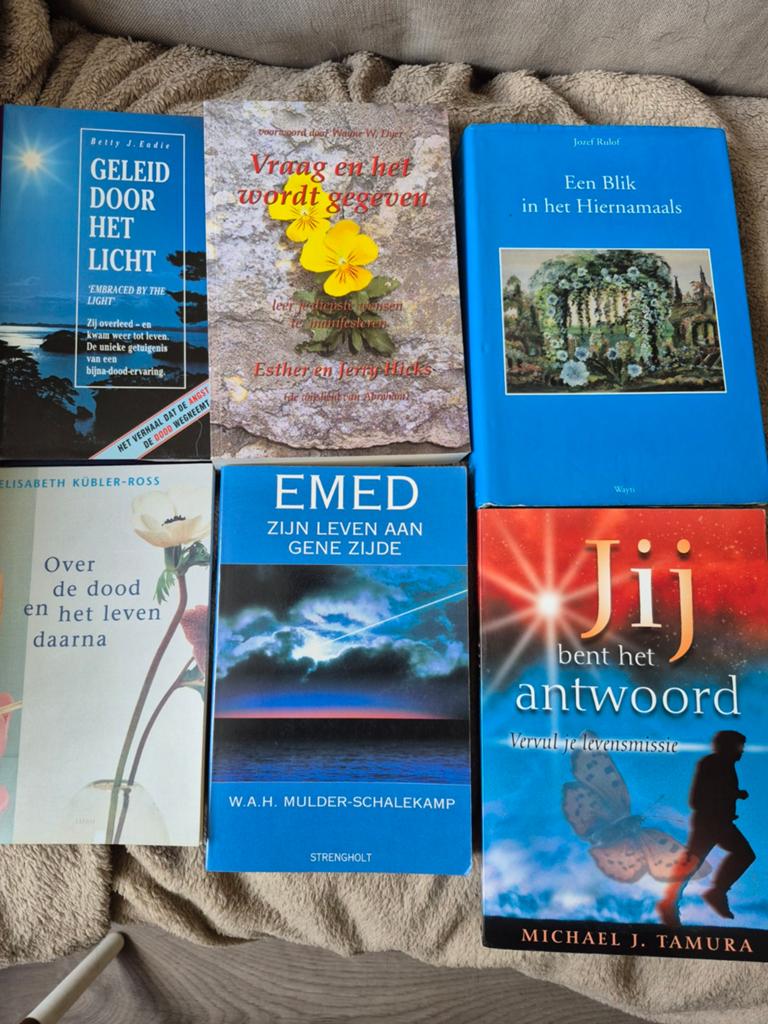 Boeken esoterie en  spiritualiteit, Boeken, Gelezen, Ziel of Sterfelijkheid, Verhaal of Roman, Diverse auteurs