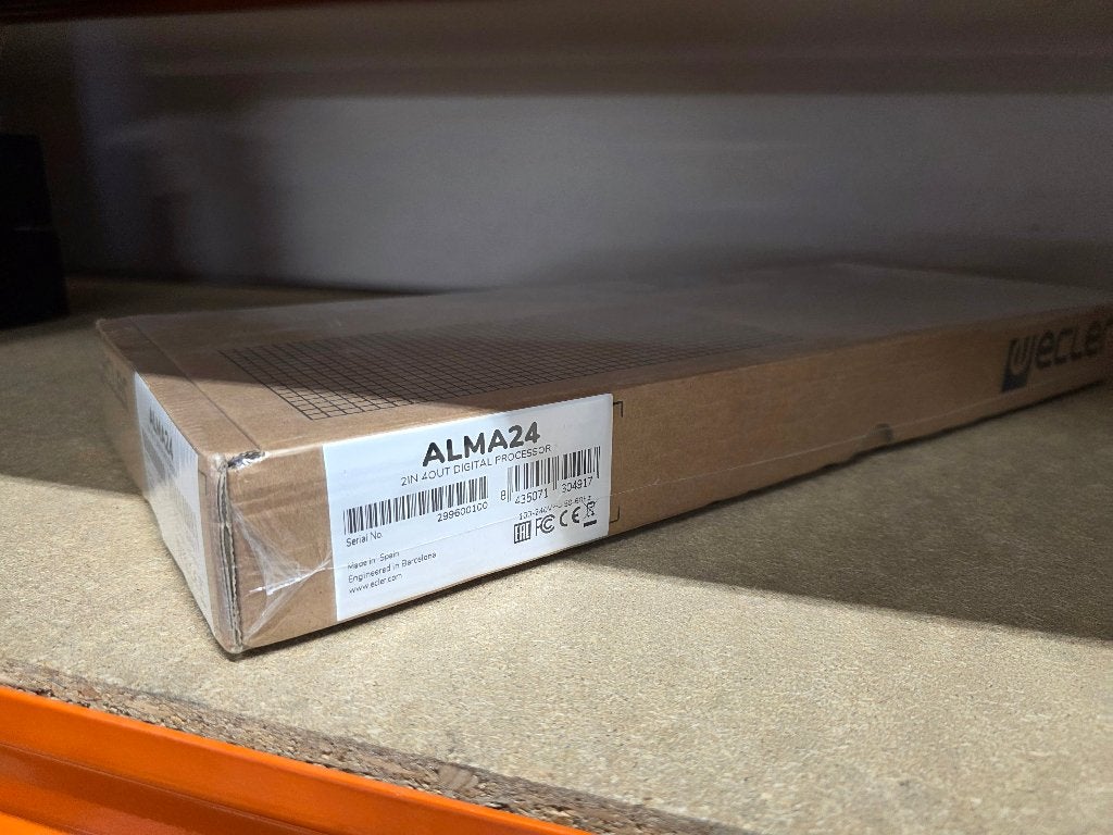 ECLER - ALMA24 Digital Loudspeaker Manager 2 in-, 4 outputs, Overige merken, ., Nieuw, Ophalen of Verzenden