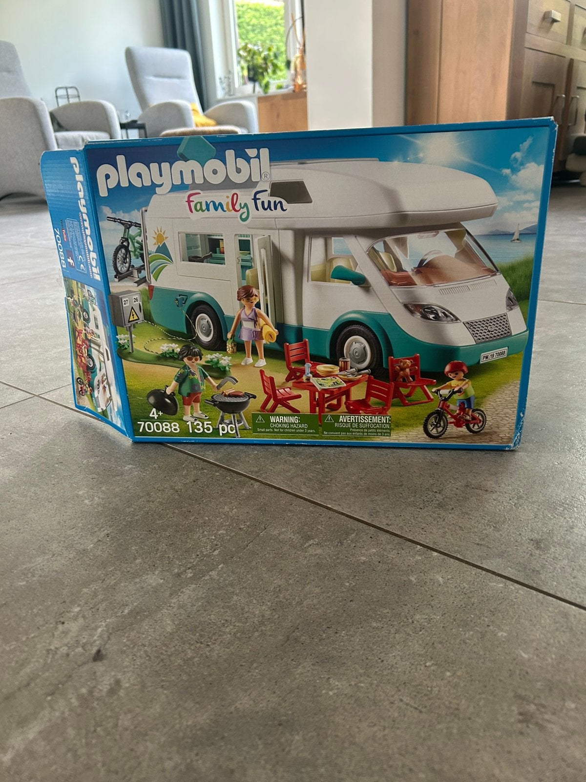 Playmobil camper, Kinderen en Baby's, Speelgoed | Playmobil, Ophalen of Verzenden, Zo goed als nieuw