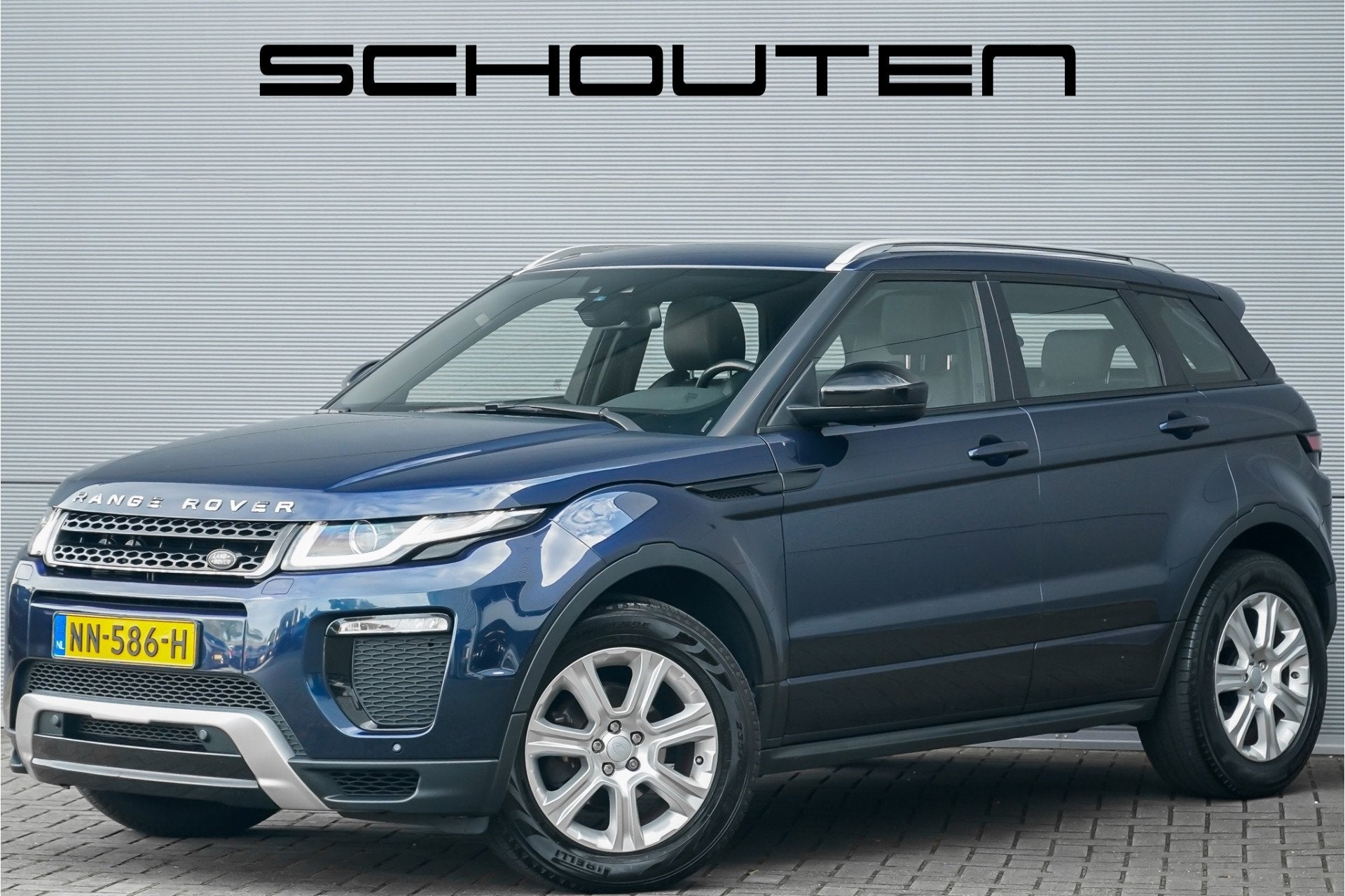 Land Rover Range Rover Evoque 2.0 eD4 HSE Pano Leer Handel/E, Voorwielaandrijving, Gebruikt, 150 pk, Blauw