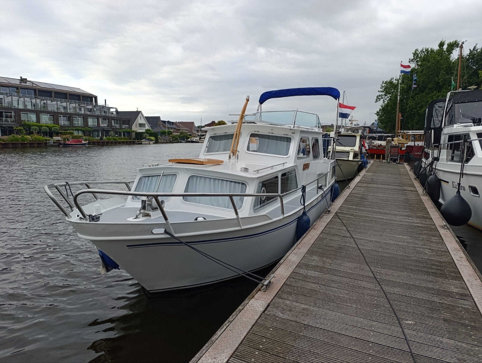 Heck kruiser Gsak  8m 2.85 breed, Kruiser, Ophalen, Aluminium, Koelkast