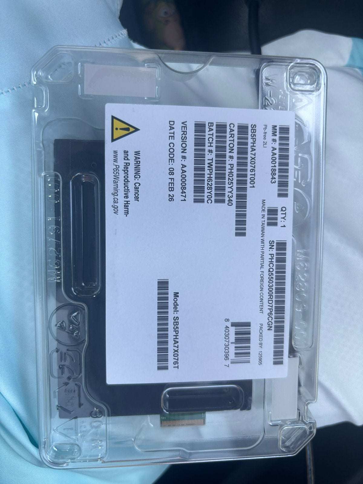 Solidigm D7-P51010 7.68TB U.2 NVMe SSD Nieuw, Intern, Server, SSD, Nieuw