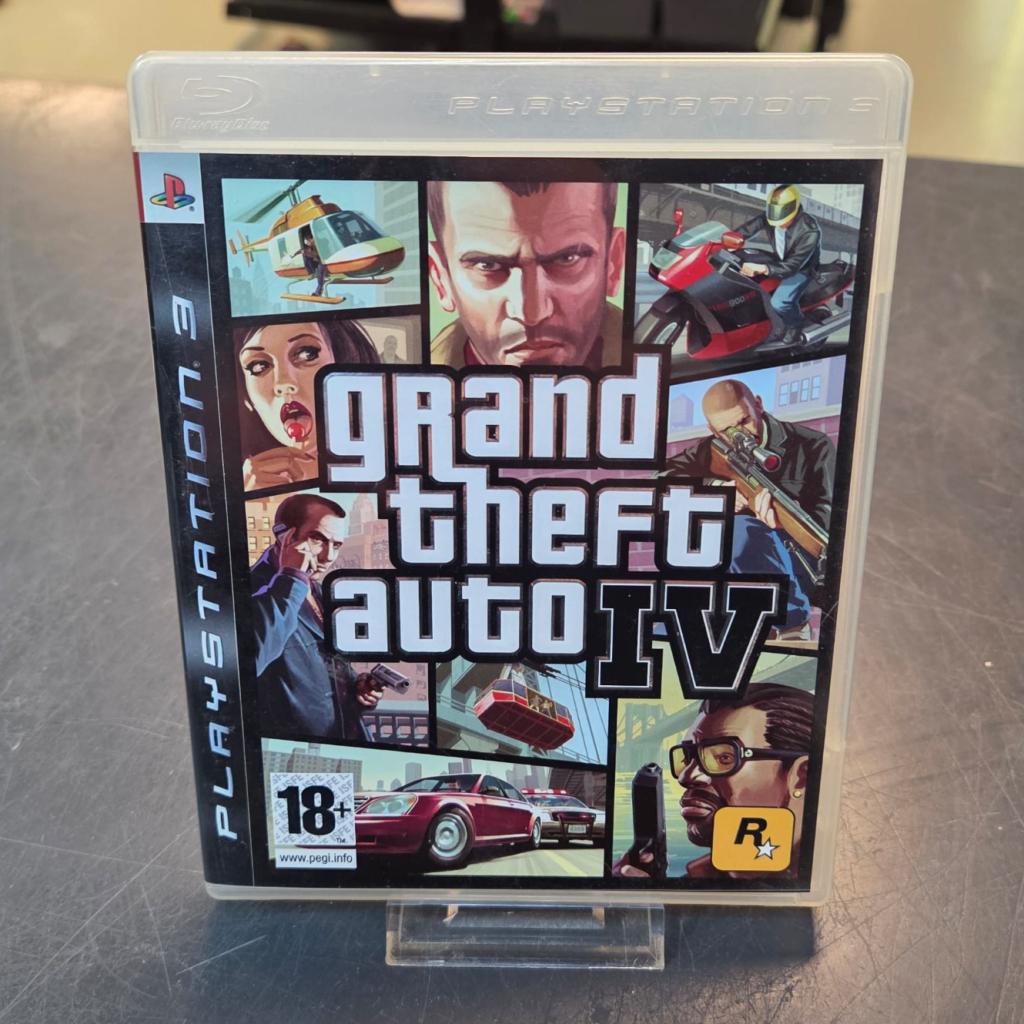 PS3 Game | Grand Theft Auto 4, Spelcomputers en Games, Rockstar Games, Zo goed als nieuw, https://support.rockstargames.com/, 622 Broadway, New York, NY 10012, Verenigde Staten