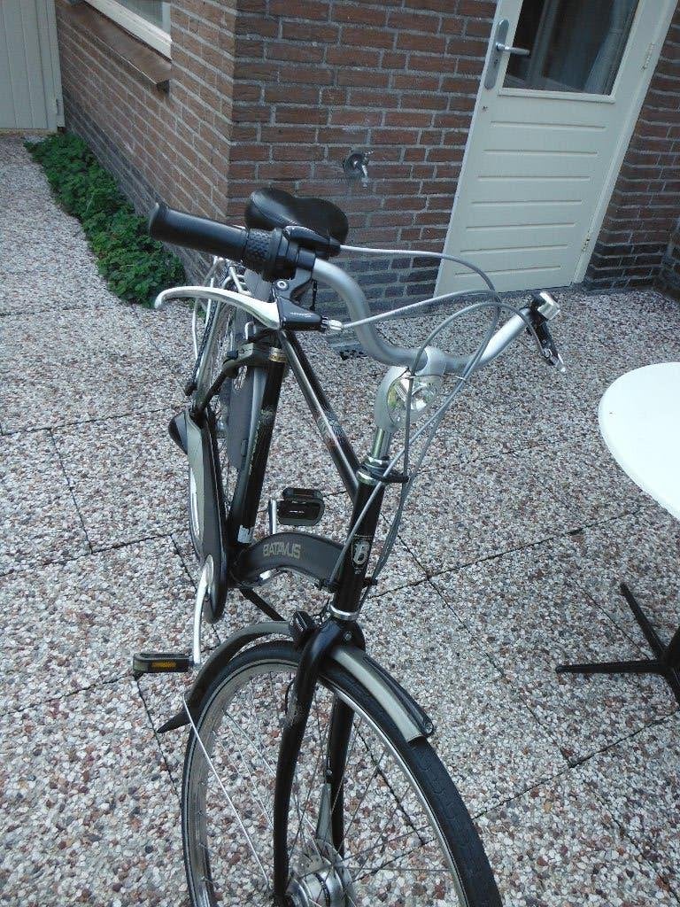 heren fiets 1e eigenaar  weinig gebruikt, Ophalen, Versnellingen, Batavus, Zo goed als nieuw