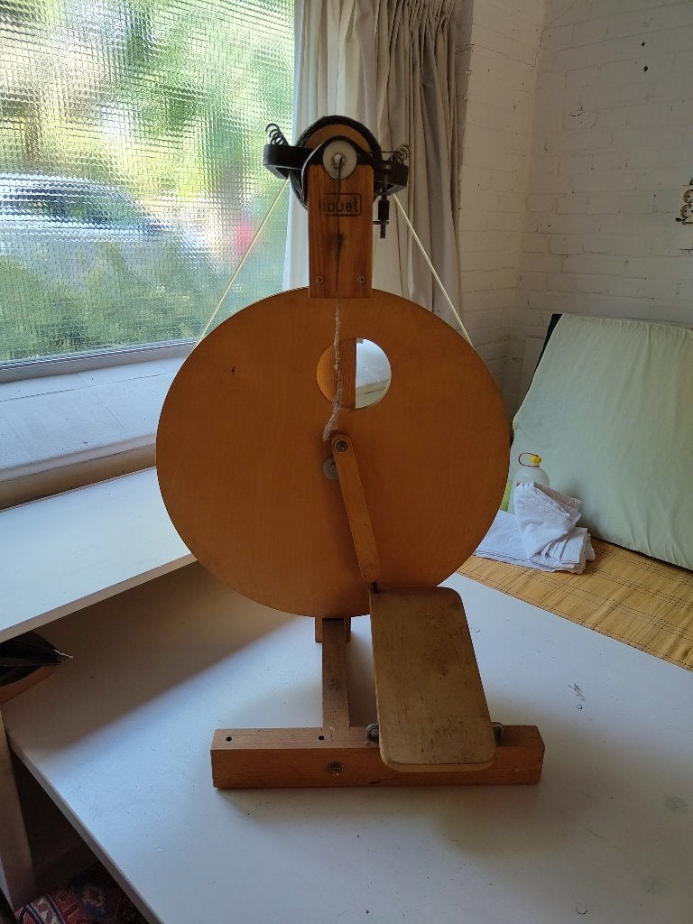 Spinnewiel Louet, Ophalen, Gebruikt, Gereedschap of Toebehoren
