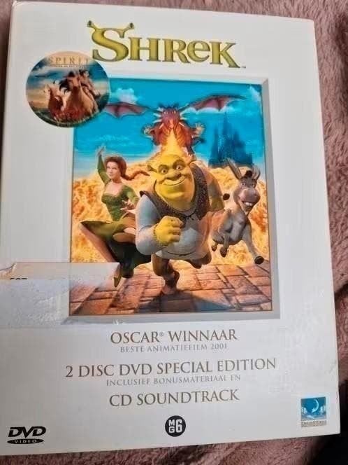 Shrek 2 Disc DVD Special Edition + CD Soundtrack, Ophalen of Verzenden