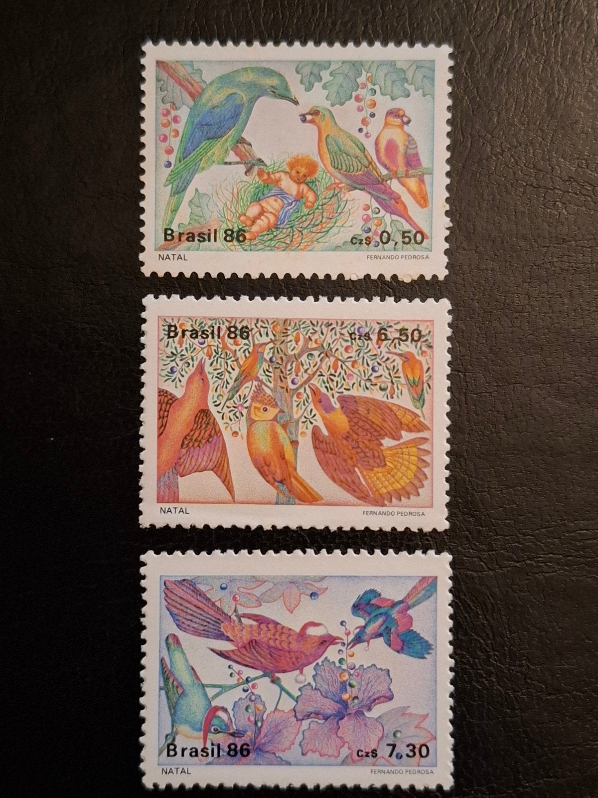 Brazilië 1986 Vogels, Ophalen of Verzenden, Postfris, Zuid-Amerika