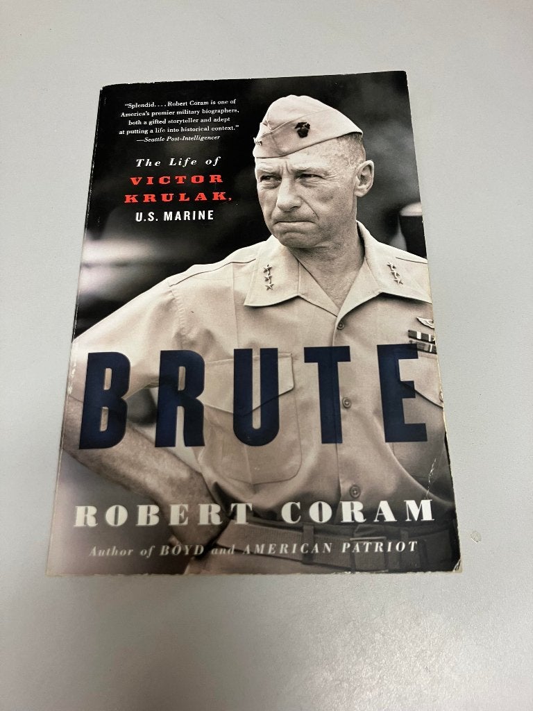 Brute The life of Victor Krulak US Marine, Gelezen, Robert Coram, Marine, Ophalen of Verzenden