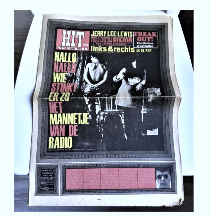hitweek nr.11 uit 1966, Boeken, Ophalen of Verzenden, Gelezen, Muziek, Film of Tv