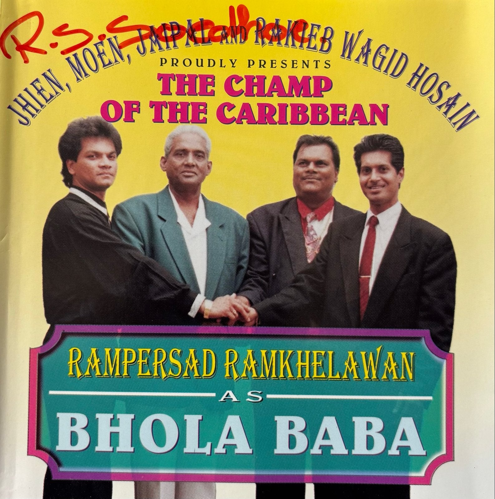 Bhola Baba - The Champ of the Caribbean - CD, Cd's en Dvd's, Verzenden, Gebruikt, Album