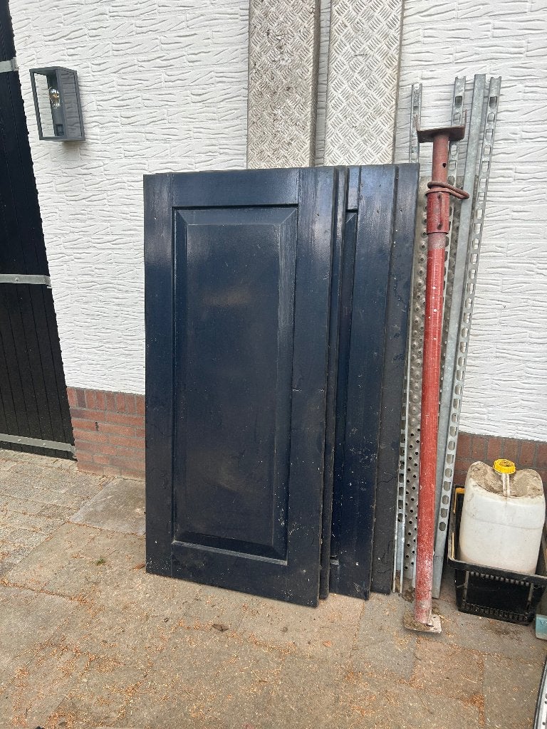 Raampaneel Raamluiken, Huis en Inrichting, Ophalen, 70 cm, Hout, Zo goed als nieuw