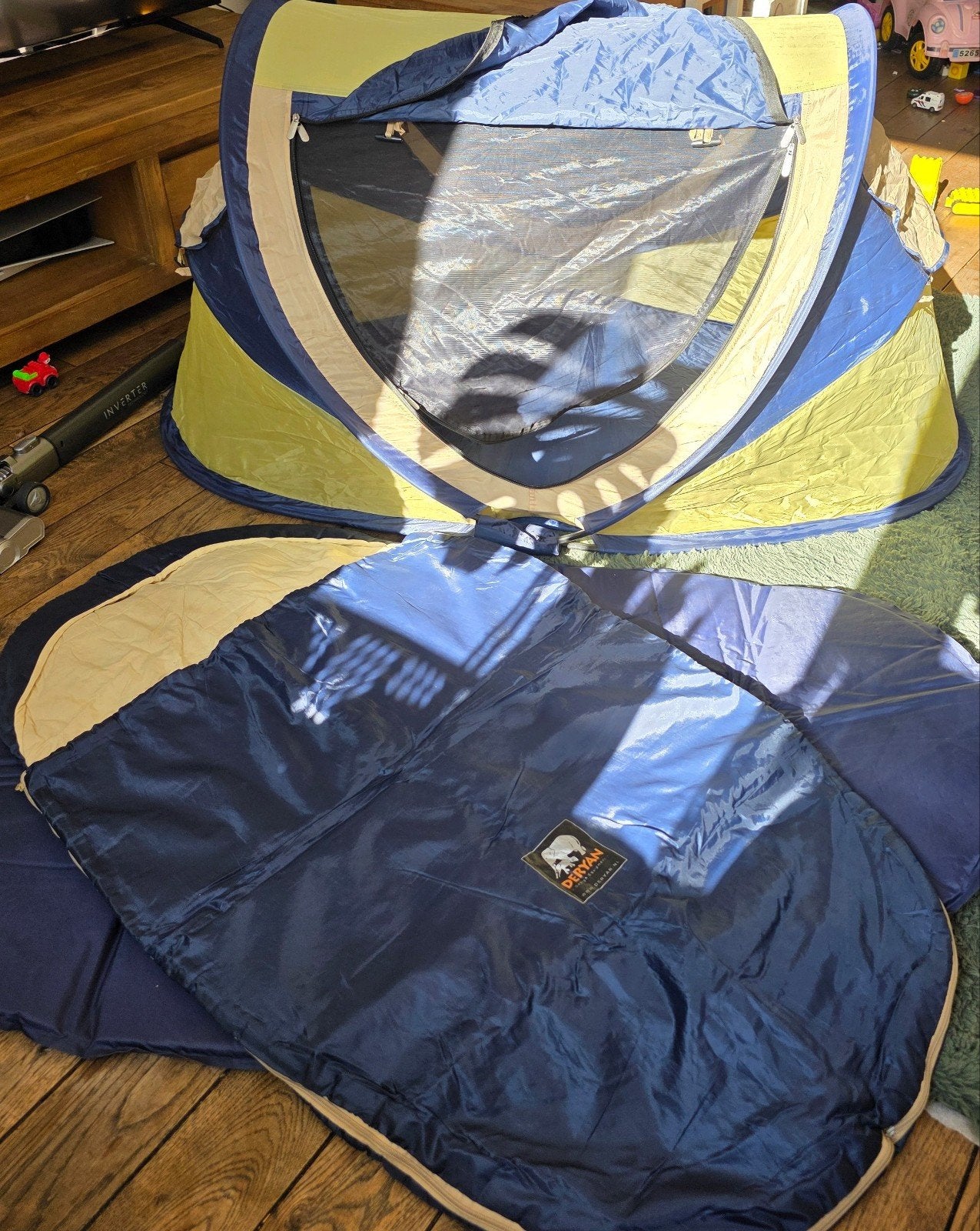 Deryan Travel Tent Peuter Luxe - Ideaal voor reizen, Ophalen, Gebruikt