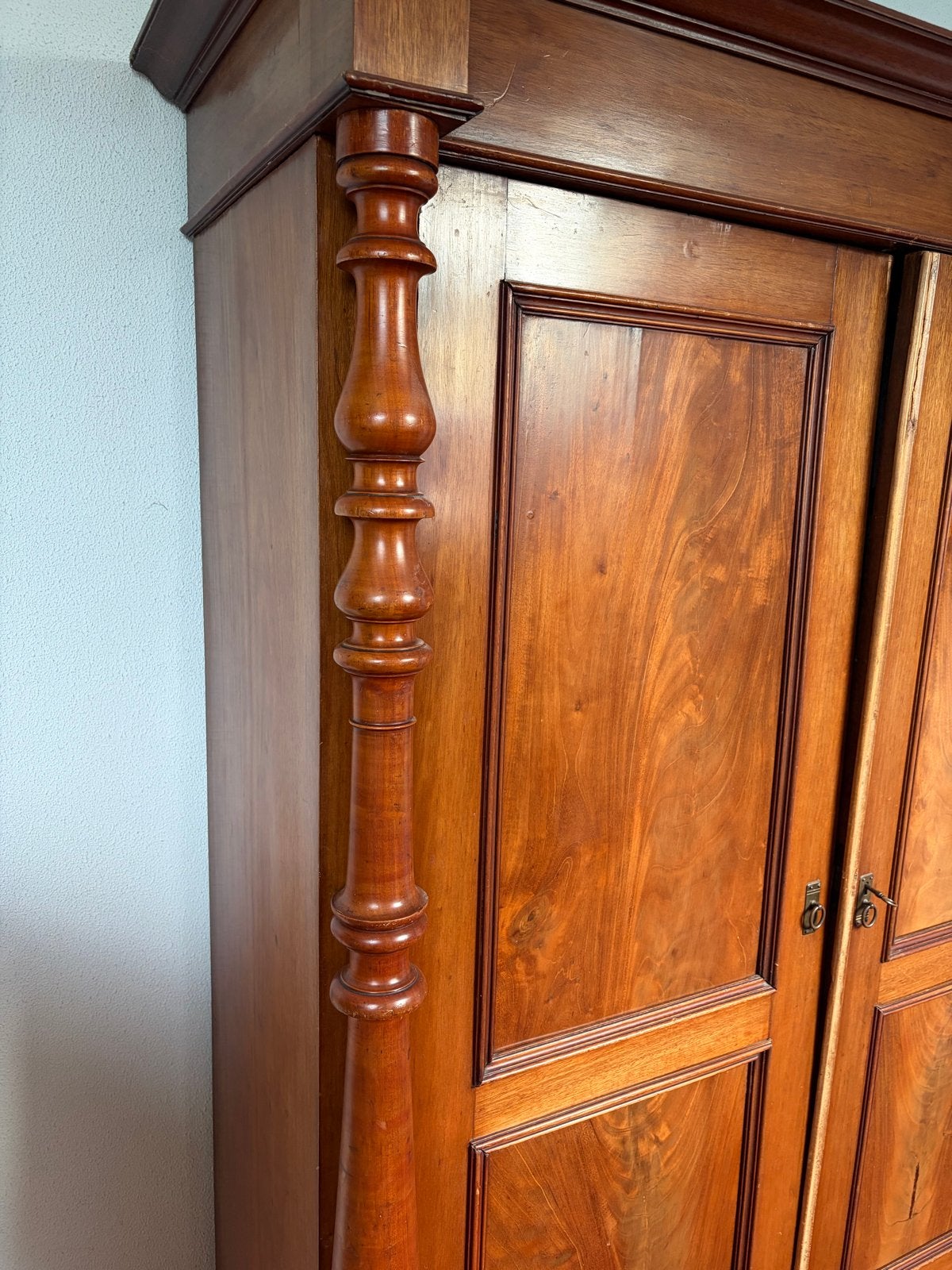 Antieke biedermeier van massief hout., Antiek en Kunst, Ophalen