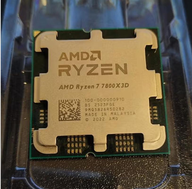 AMD Ryzen 7 7800X3D, Computers en Software, Processors, 8-core, Ophalen of Verzenden, Zo goed als nieuw, AMD Ryzen 7