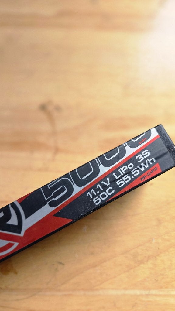 Lipo Accu 3S 5000 50c, Elektro, Ophalen of Verzenden, Zo goed als nieuw, Onderdeel