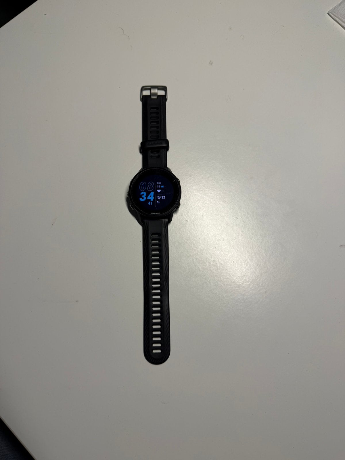 Garmin 955, Sieraden, Tassen en Uiterlijk, Smartwatches, Ophalen of Verzenden, Gebruikt, Zwart, Android