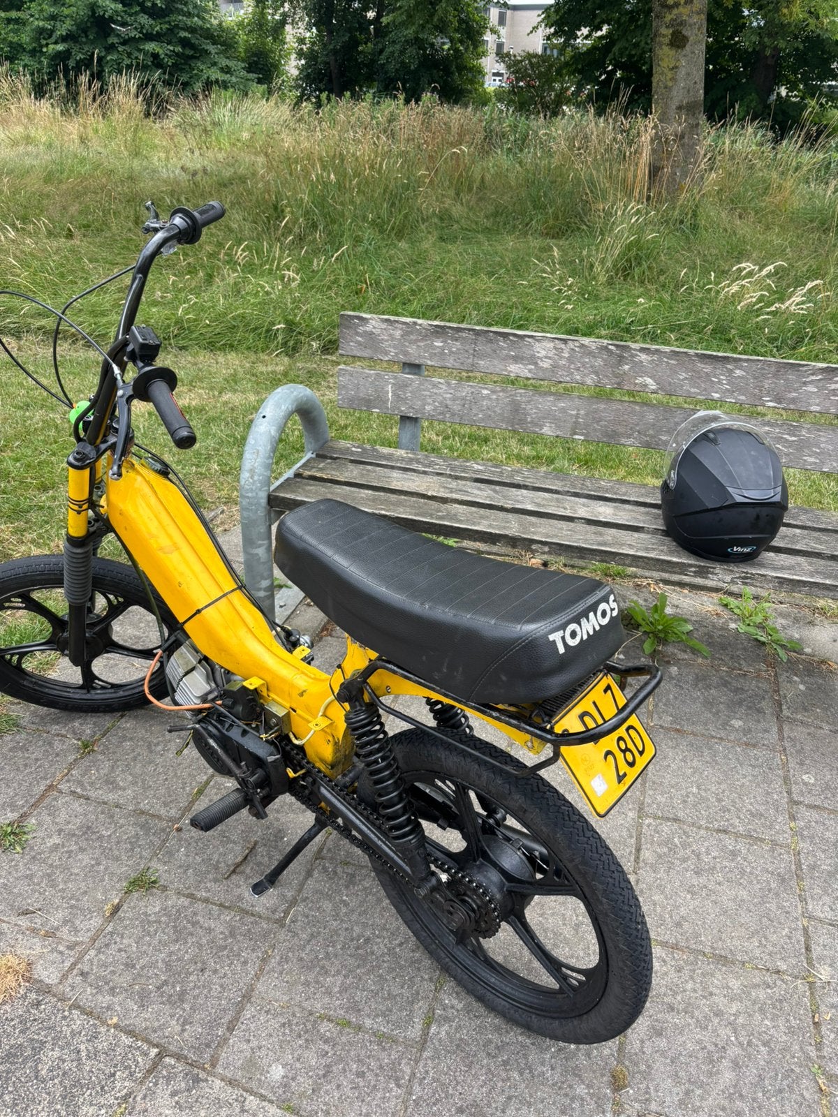 Tomos 65cc, Fietsen en Brommers, Ophalen, Gebruikt, Maximaal 45 km/u, 65 cc