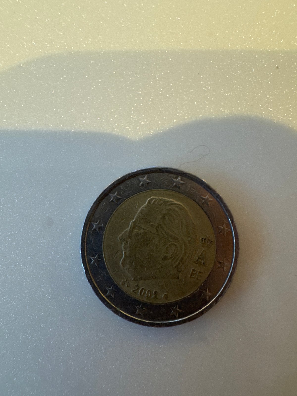 2 Euro munt 2002 met Koning Albert II, Ophalen of Verzenden, Metaal, Losse munt