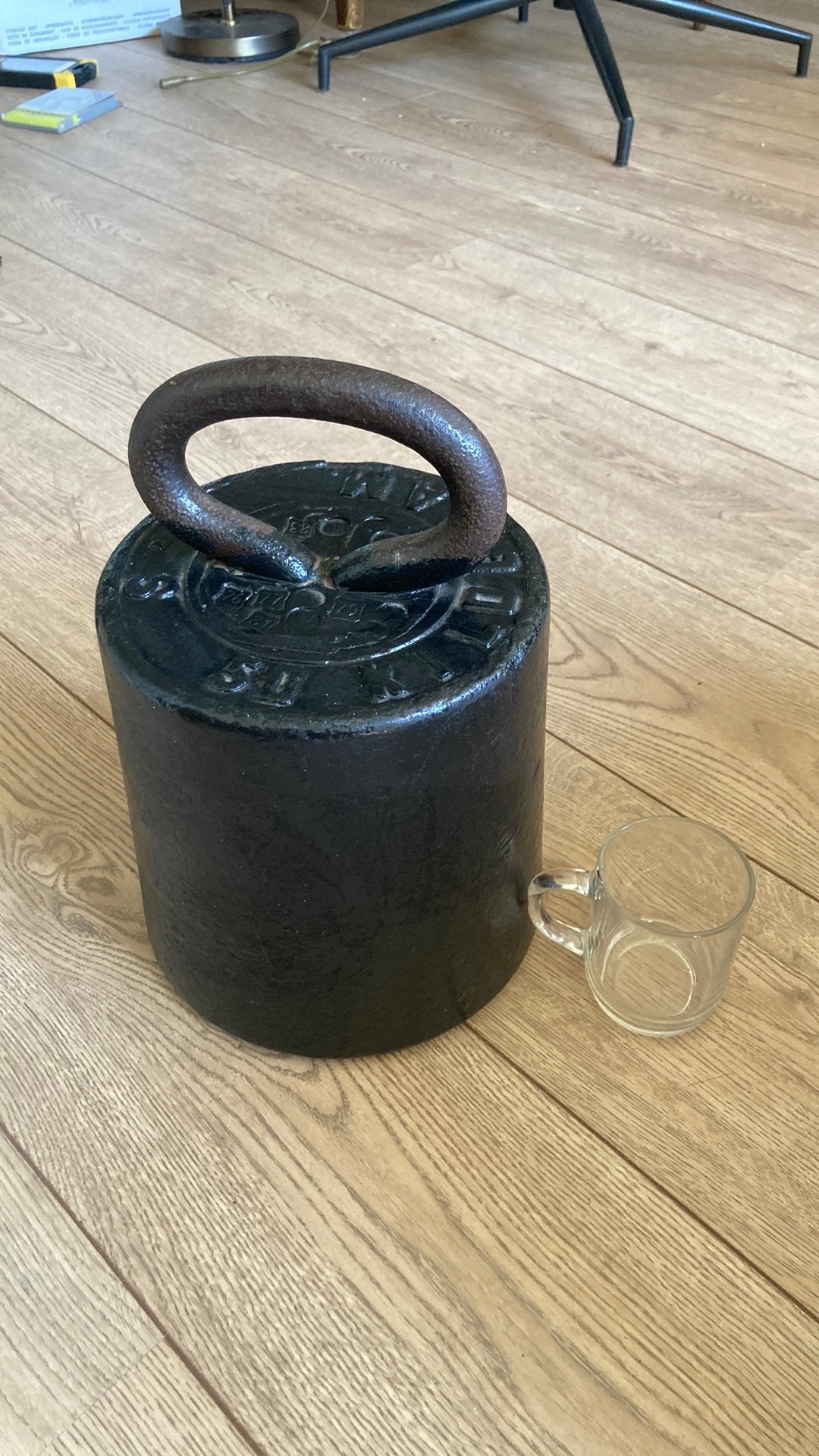 Bascule Gewicht / “Kettlebell” 50 Kilo, Ophalen, Zo goed als nieuw, Kettlebell