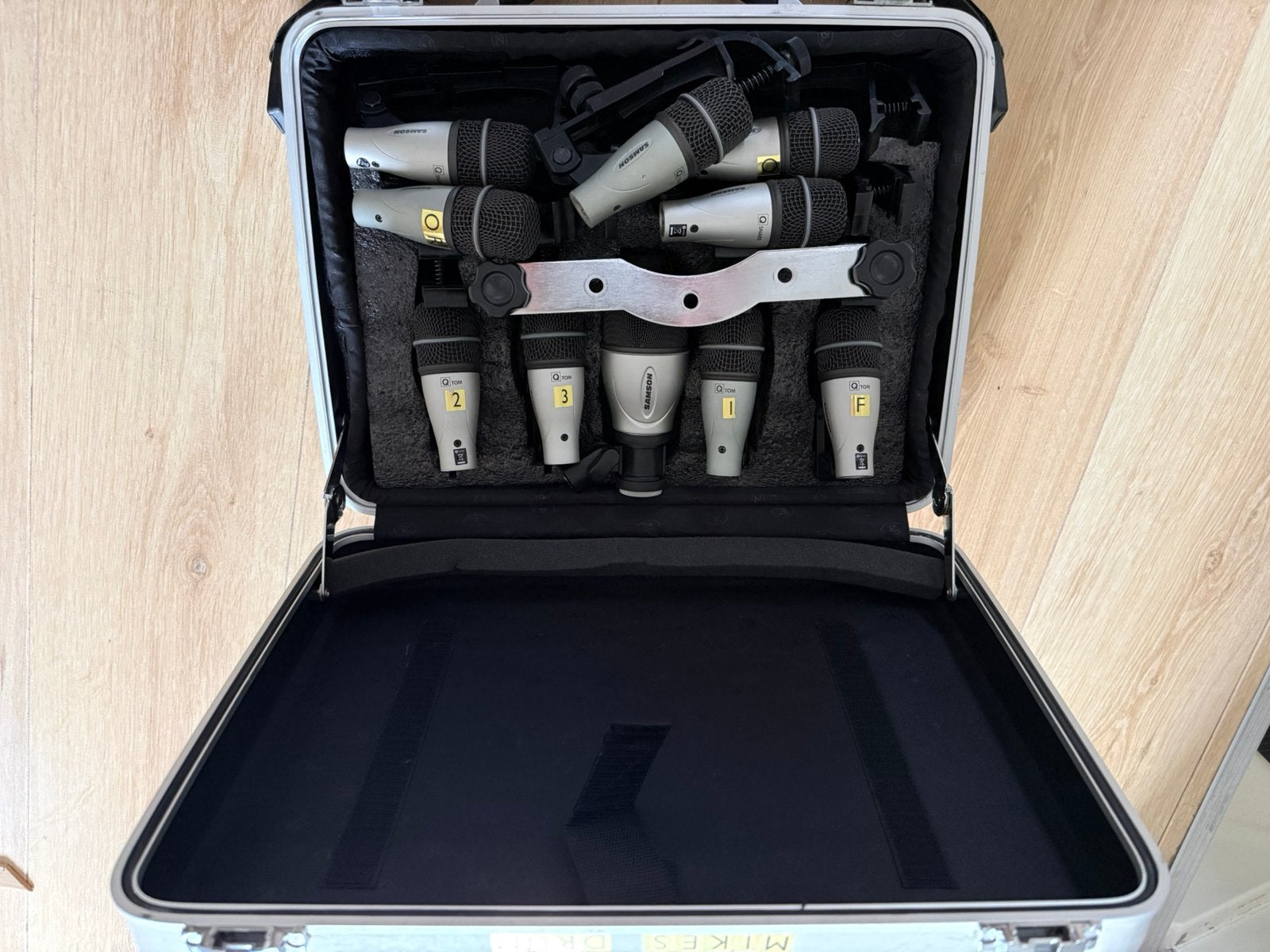 Samson drummicrofoonset compleet – 10 microfoons., Ophalen, Gebruikt, Instrumentmicrofoon