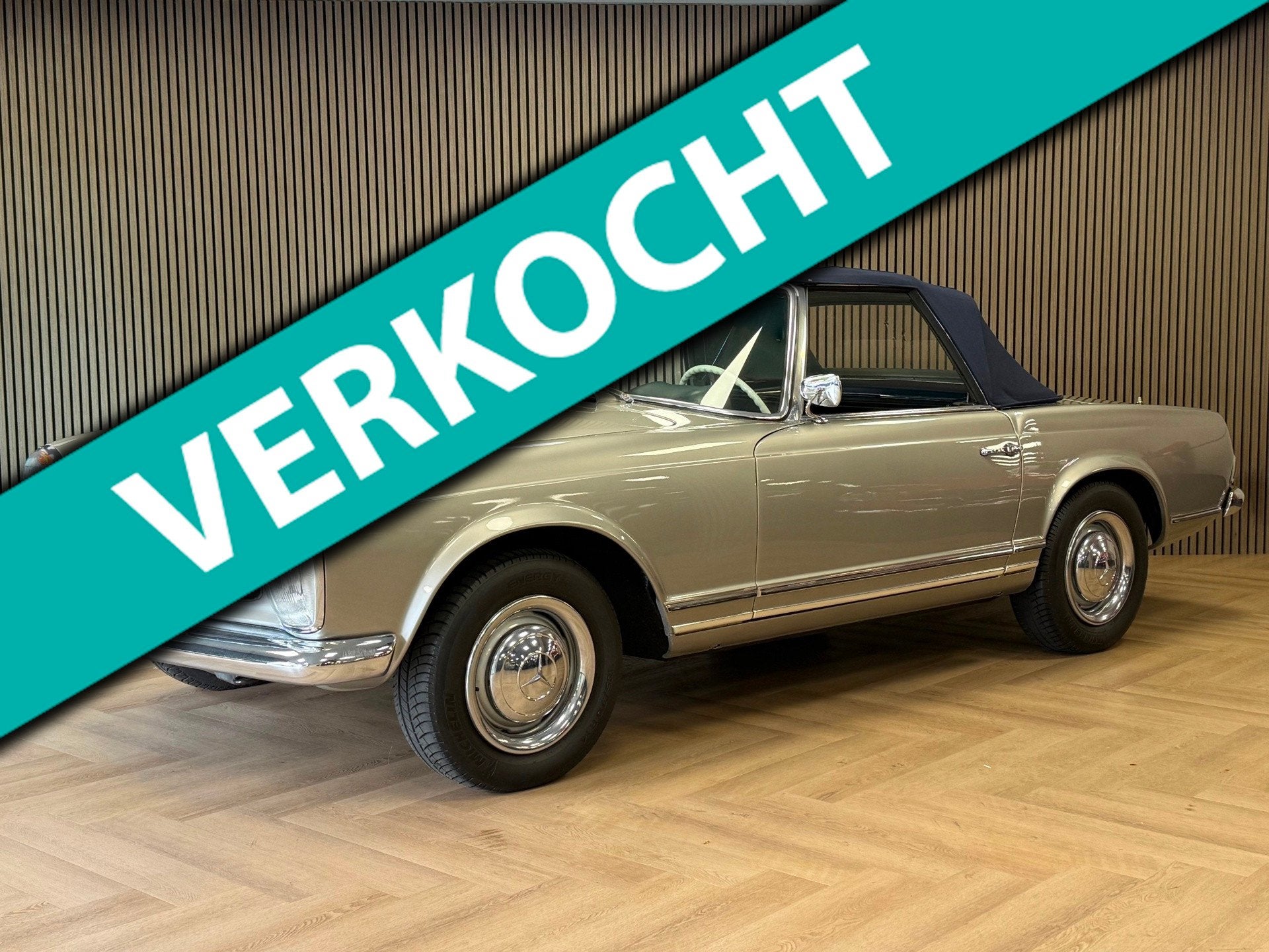 Mercedes-Benz 230 SL Cabriolet / 1964 Pagode (W113), Auto's, 1355 kg, Achterwielaandrijving, Leder, Handgeschakeld