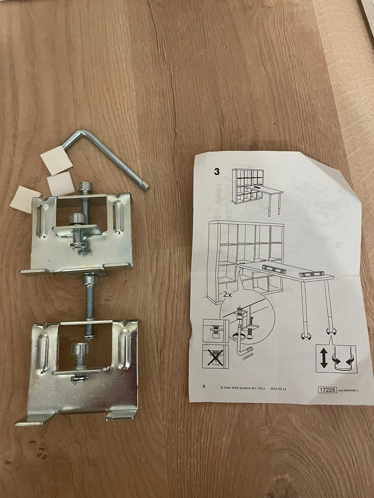 LINNMON bevestiging stuk, Overige typen, Nieuw, IKEA, Overige materialen