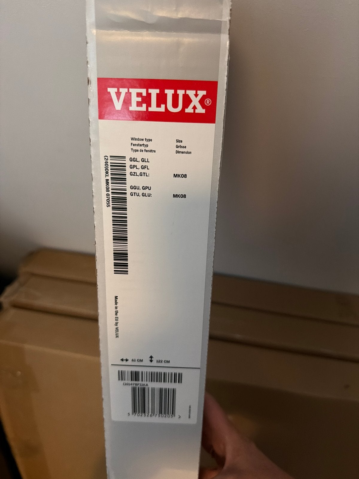 Nieuw Velux Dakraam verduisterend gordijn MK08, Ophalen, Minder dan 80 cm, 120 tot 160 cm, Nieuw