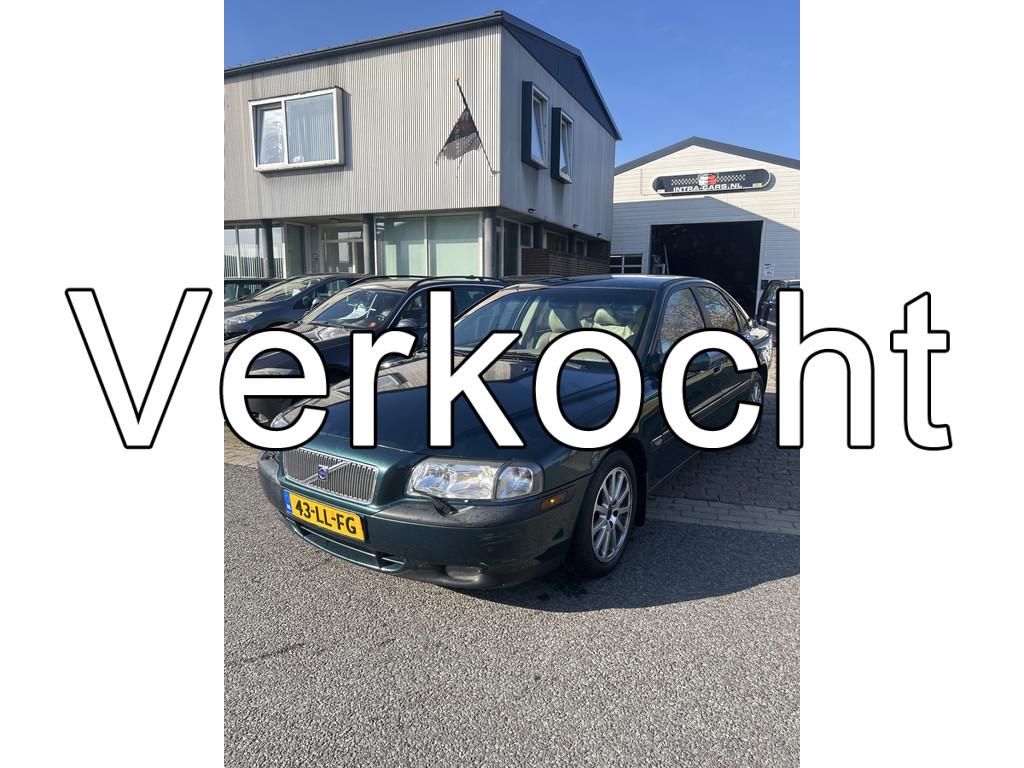 Volvo S80 2.4 Turbo Dynamic Automaat. Goed rijdende en keuri, Auto's, Stoelverwarming, Bedrijf, 2435 cc, Sedan