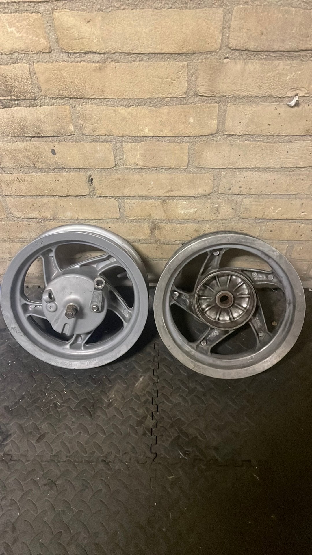 Piaggio Zip type 2 velgenset trommel, Ophalen of Verzenden, Zo goed als nieuw, Benzine, Zip