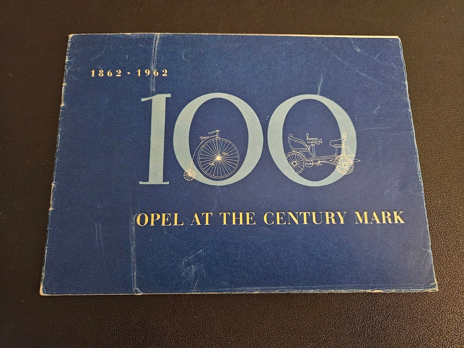 Brochure Opel 100 jaar 1962, Ophalen of Verzenden, Zo goed als nieuw, Opel