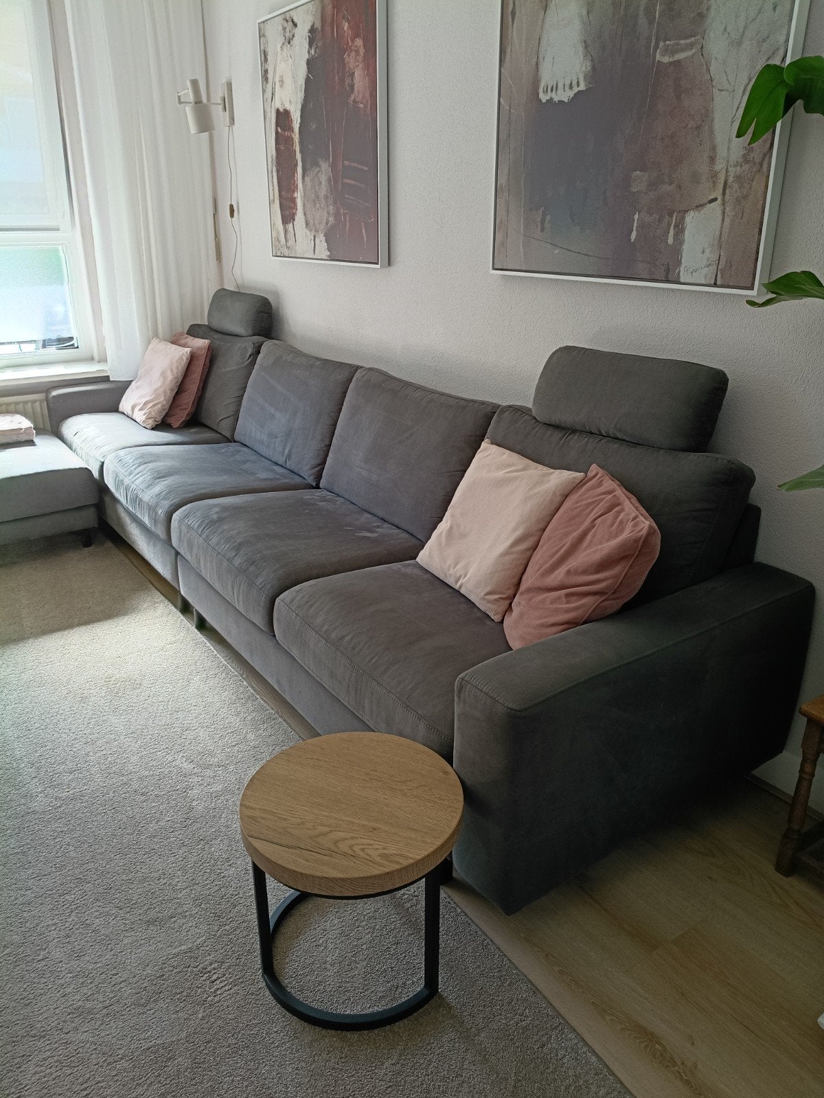 Grote Familie bank 360 lang, Huis en Inrichting, Ophalen, Overige maten, 300 cm of meer, 75 tot 100 cm