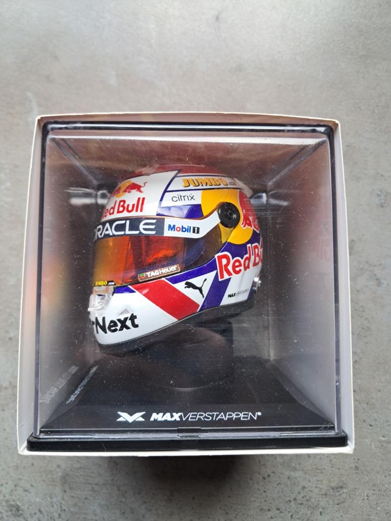 Max Verstappen Schaalmodel Helm Dutch GP 2022 1:4., Verzamelen, Ophalen of Verzenden, Nieuw, Formule 1