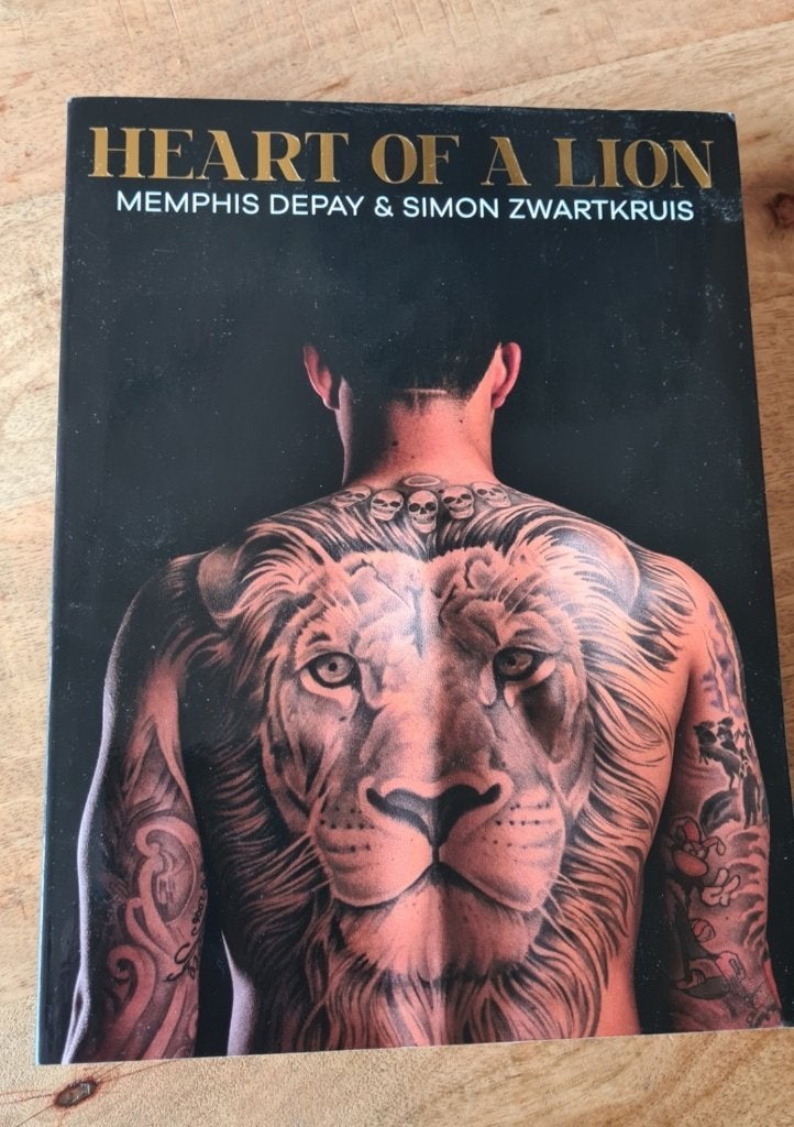 Boek Memphis Depay " Heart of a Lion", Ophalen, Zo goed als nieuw
