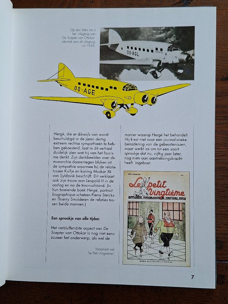 Kuifje Collectie De Scepter van Ottokar Krab gulden scharen, Eén stripboek, Ophalen of Verzenden, Zo goed als nieuw, Hergé