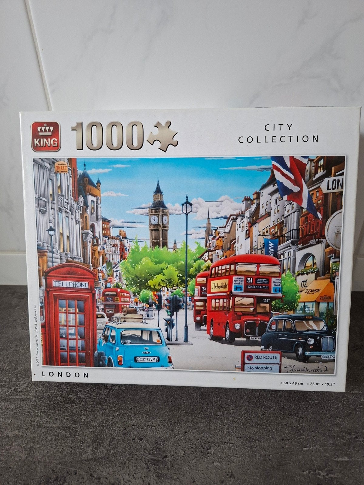 King City Collection London 1000 stukjes legpuzzel, Ophalen, 500 t/m 1500 stukjes, Gebruikt, Legpuzzel