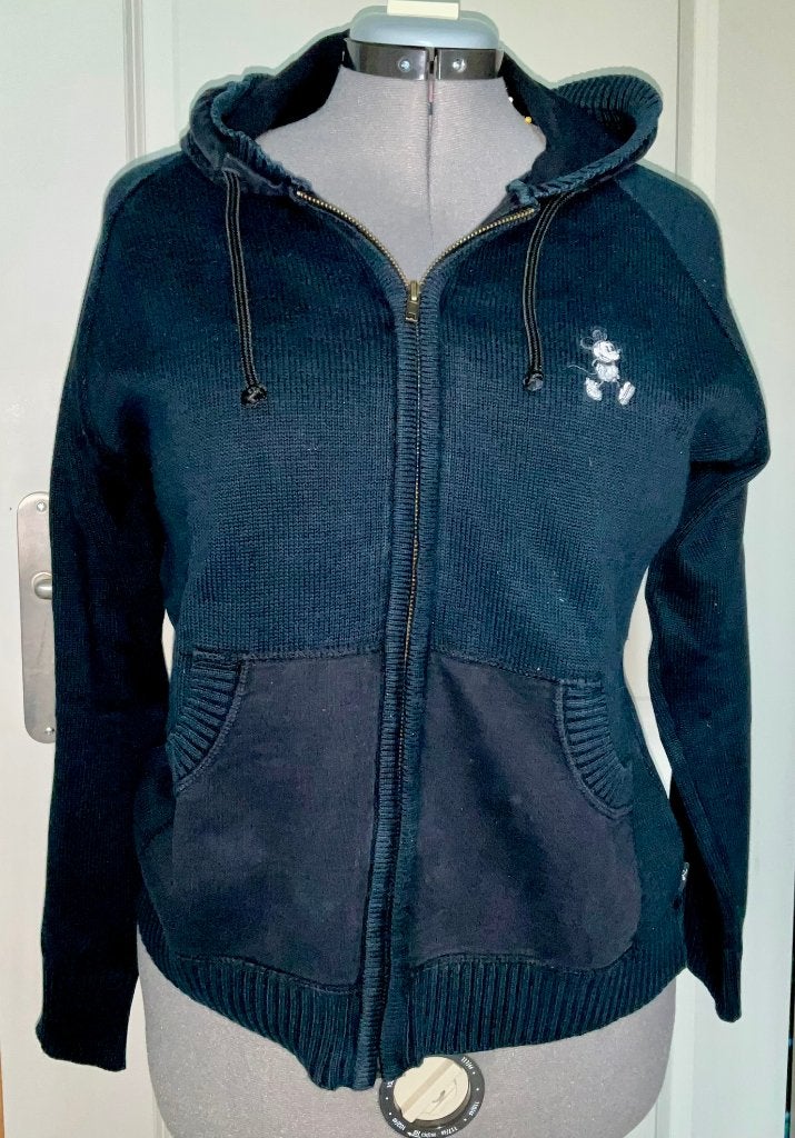 Damesvest Mickey Mt L, Ophalen of Verzenden, Gedragen, Maat 42/44 (L), Zwart