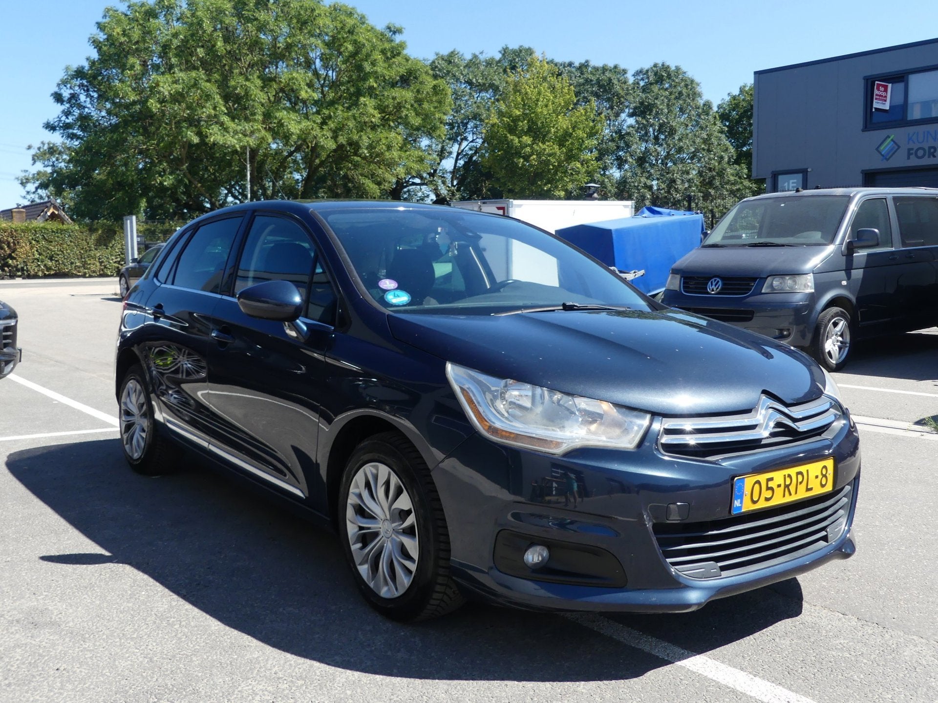 Citroen C4 1.6 VTi 120PK Climate Control Cruise Control Blue, Voorwielaandrijving, Euro 5, Stof, Zwart