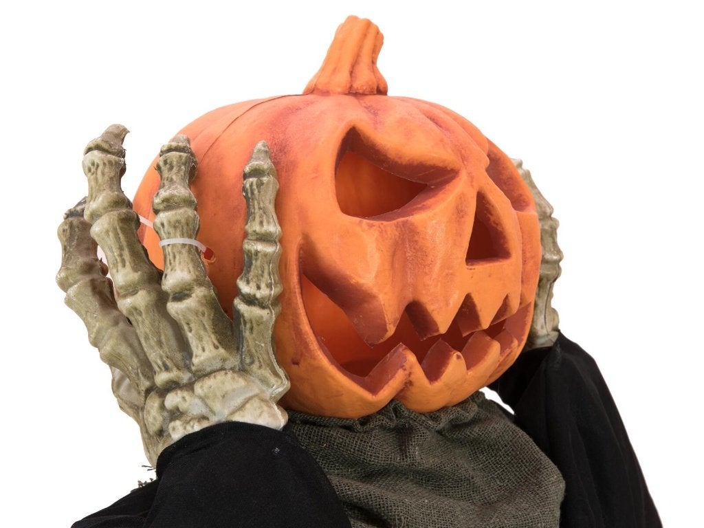 Europalms Halloween pop-up pompoen - 70 cm geanimeerd, Halloween of Griezel, ., Nieuw, Ophalen of Verzenden