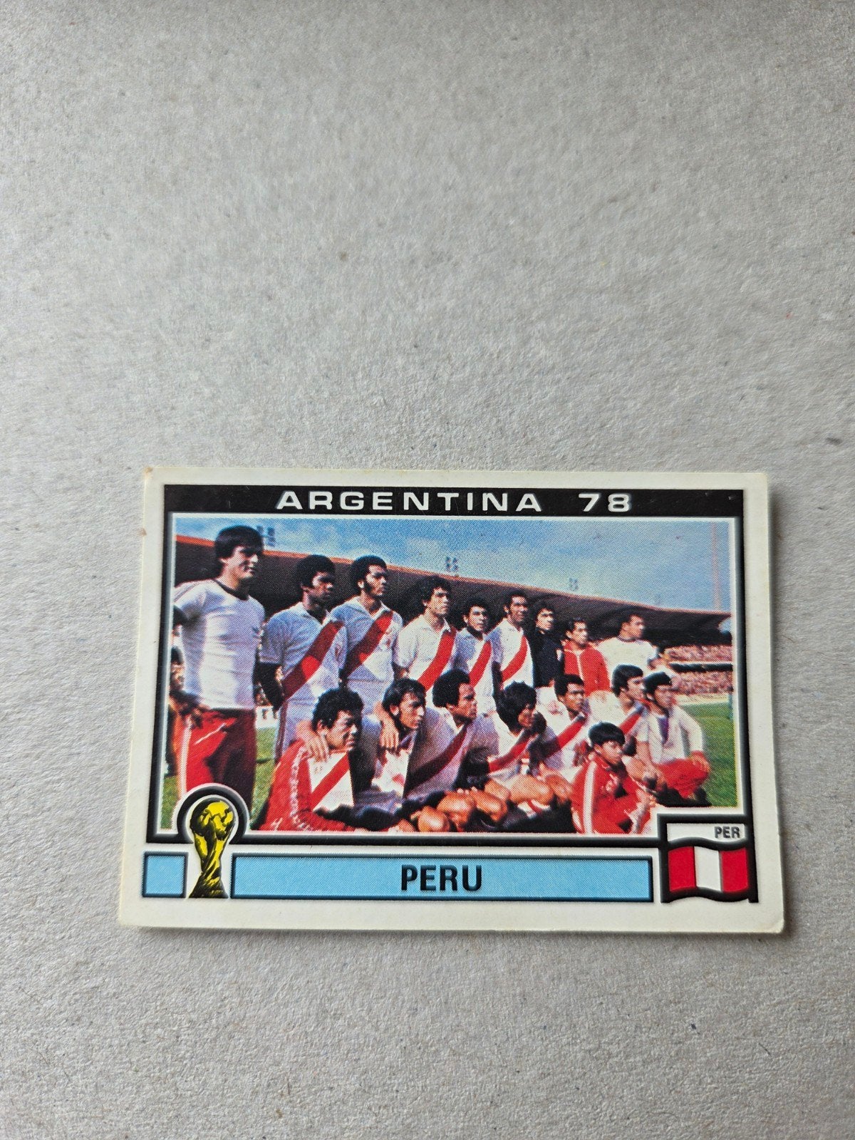 Panini WK 78, Ophalen of Verzenden, Zo goed als nieuw, Sticker
