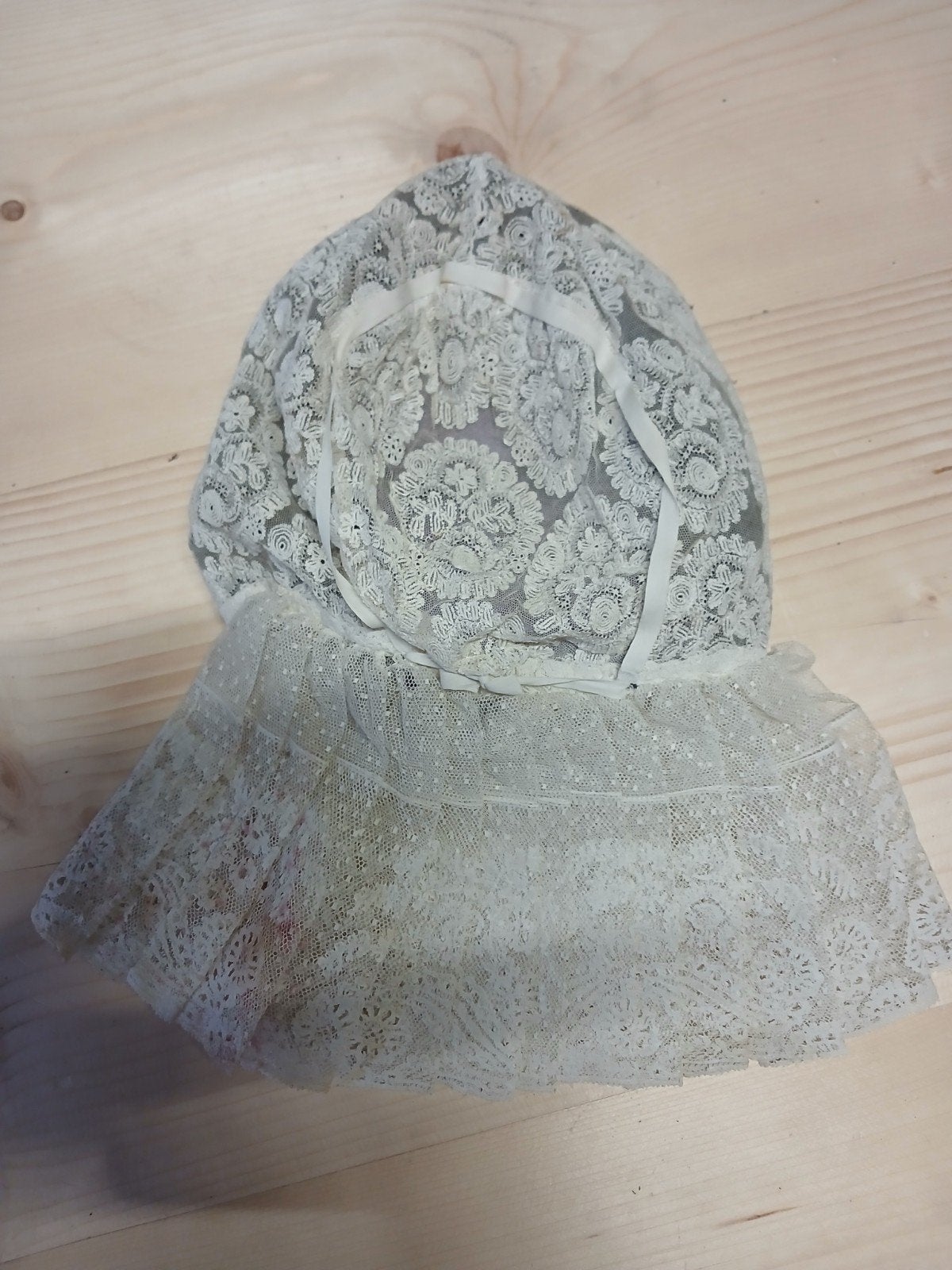 klederdracht muts kleding knipmuts cornetmuts streekdracht, Antiek en Kunst, Ophalen